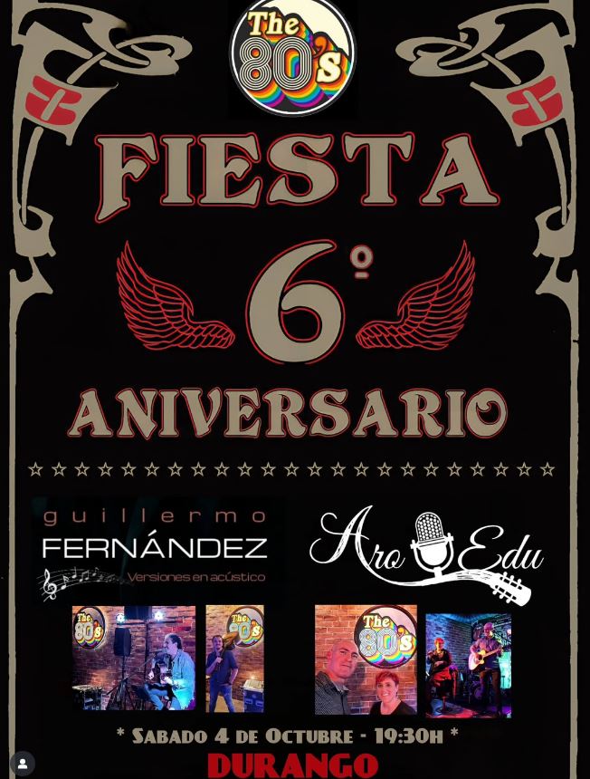 AroyEdu en The 80´s Durango